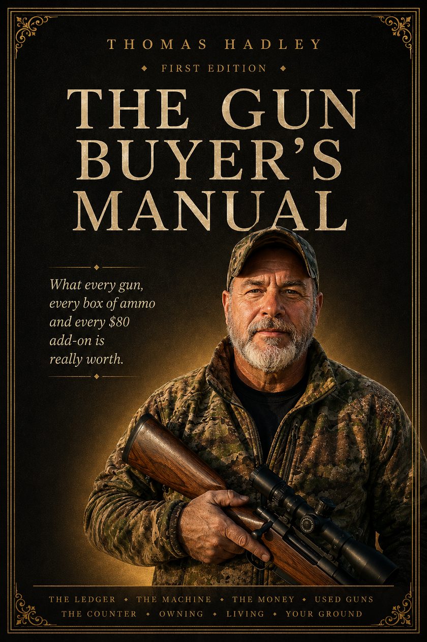 The Gun Buyer's Manual by Thomas Hadley, first edition cover